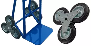 Блоки трехколесные для лестничных тележек
